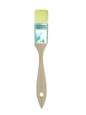 Ziegenhaar Flachpinsel, 25 mm